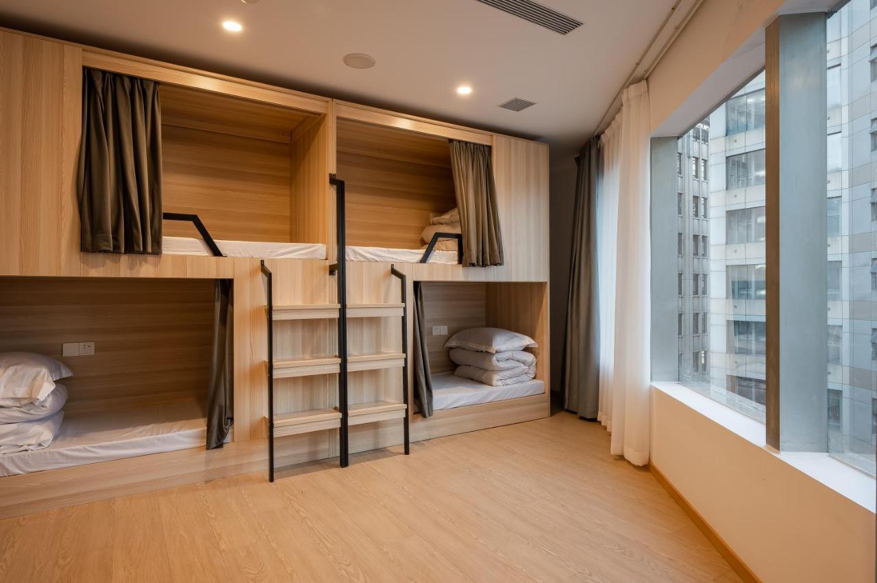 Dayin International Youth Hostel - Near East Nanjing Road & People'S Square & The Bund -Large Social Area -Bar -Cafe -Gym -Free Laundry Luggage Storage -24H Front Desk -English Service Shanghai Bagian luar foto